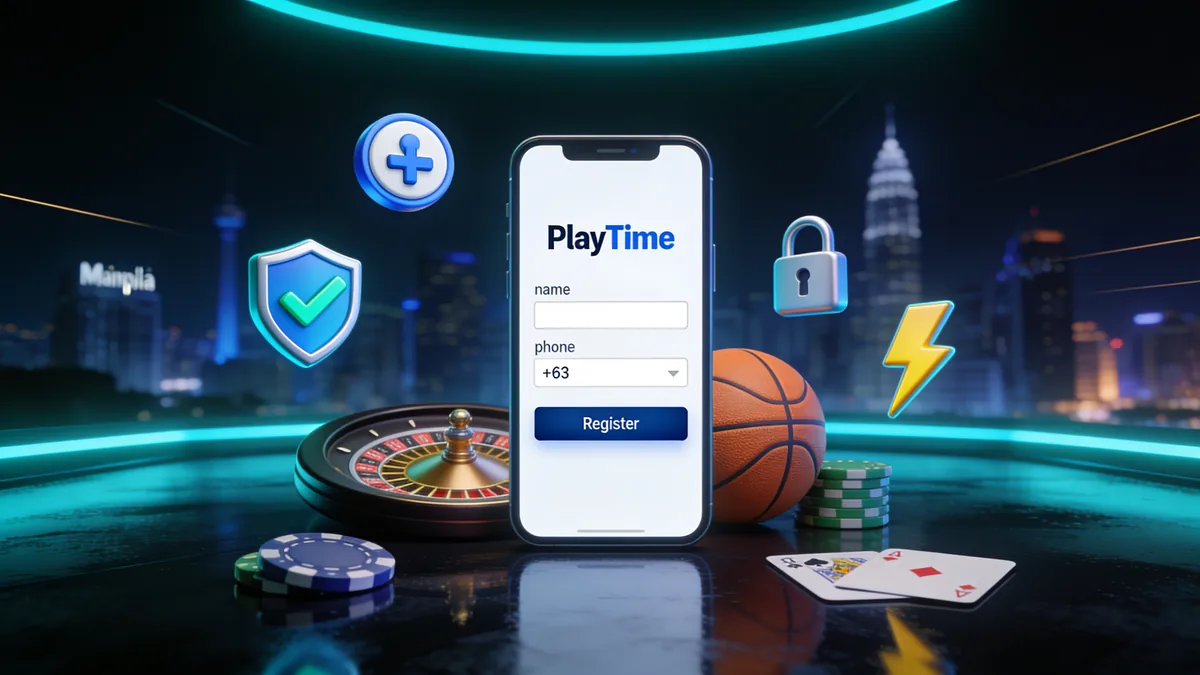 How to Register at Playtime Casino for players in the Philippines